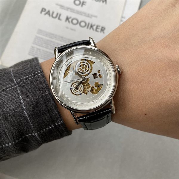 2023 iwcs diameter 1mm designer mens fashion casual waterproof watches men automatic machinery stainless steel watch leather band hk03, Slivery;golden
2023 iwcs diameter 1mm designer mens fashion casual waterproof watches men automatic machinery stainless steel watch leather band hk03, Slivery;golden