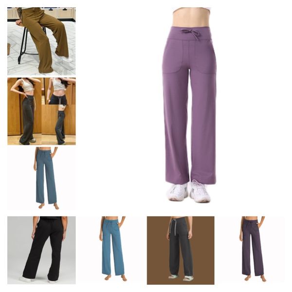 with logo loose fit flared trouses gym sports leggings fitness women wide leg high waist push up nude yoga pants gym clothes lu-168, Black;white
with logo loose fit flared trouses gym sports leggings fitness women wide leg high waist push up nude yoga pants gym clothes lu-168, Black;white