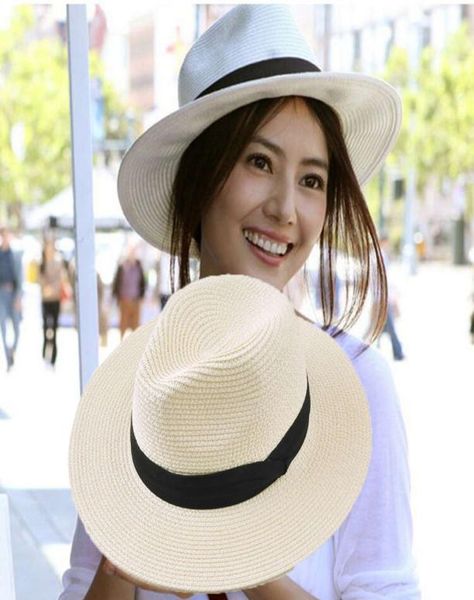 panama straw hattide hat eaves korean wild sun sunset sun shade beach woman summer beach new8089043, Black;white
panama straw hattide hat eaves korean wild sun sunset sun shade beach woman summer beach new8089043, Black;white