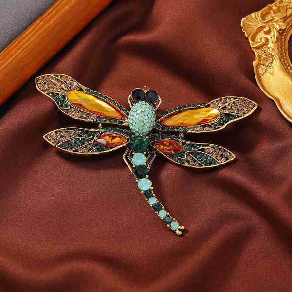 pins brooches morkopela vintage dragonfly brooch luxury crystal insect pin brooches for women party banquet pins clothese accessories hkd230, Gray
pins brooches morkopela vintage dragonfly brooch luxury crystal insect pin brooches for women party banquet pins clothese accessories hkd230, Gray