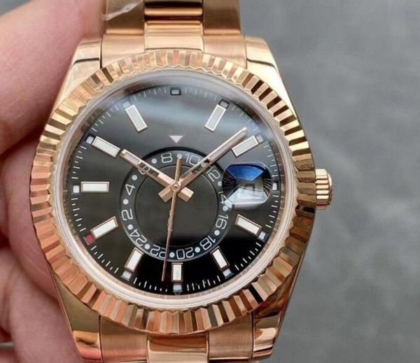 with original box fashion men's watch 41mm automatic mechanical movement men's watches rose gold dial stainless steel strap sports, Slivery;brown
with original box fashion men's watch 41mm automatic mechanical movement men's watches rose gold dial stainless steel strap sports, Slivery;brown