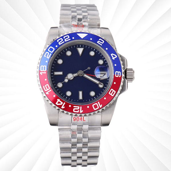 mens/womens gmtwatch watches automatic mechanical 40mm 904l stainless steel blue black ceramic sapphire glass ceramic coke bezel wristwatche, Slivery;brown
mens/womens gmtwatch watches automatic mechanical 40mm 904l stainless steel blue black ceramic sapphire glass ceramic coke bezel wristwatche, Slivery;brown
