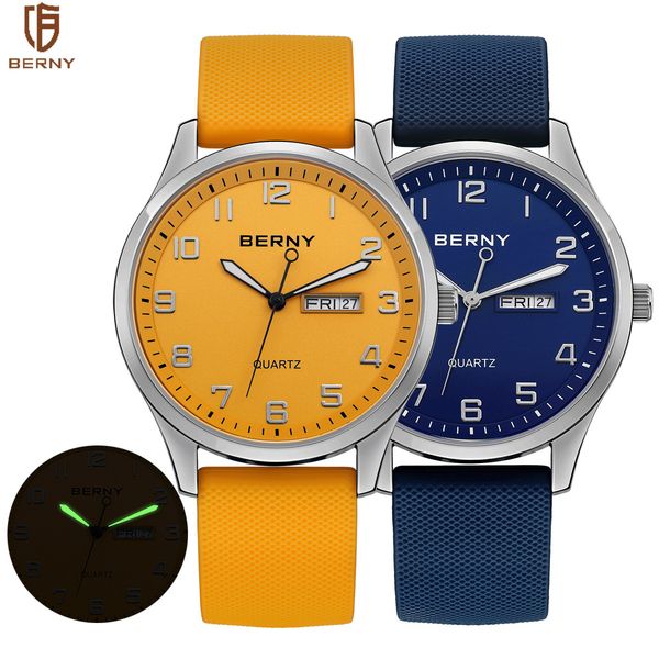 other watches berny luminous men quartz wristwatch calendar stainless steel silicone dress watch luxury 2105 waterproof male 230804, Slivery;black
other watches berny luminous men quartz wristwatch calendar stainless steel silicone dress watch luxury 2105 waterproof male 230804, Slivery;black