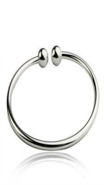 double ball silver bracelet women open bangle cuff wristband hand cuffs 925 sterling silver bracelets6755924, Black
double ball silver bracelet women open bangle cuff wristband hand cuffs 925 sterling silver bracelets6755924, Black