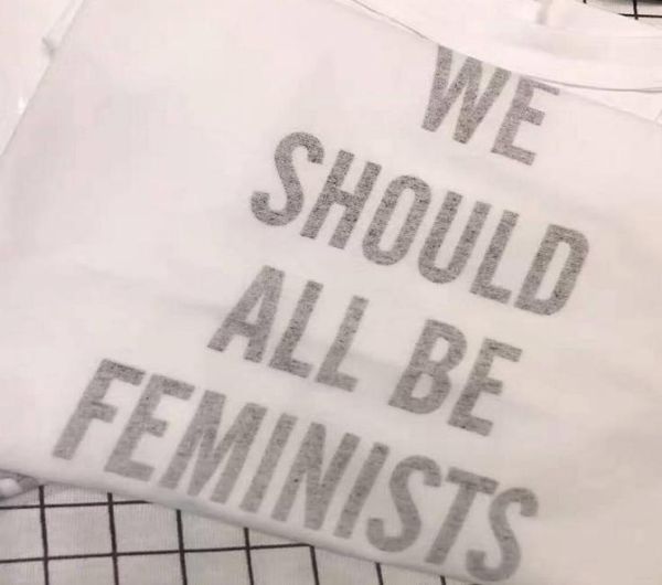 we should all be feminists women039s white round neck short sleeve tshirt size sl4683935
we should all be feminists women039s white round neck short sleeve tshirt size sl4683935