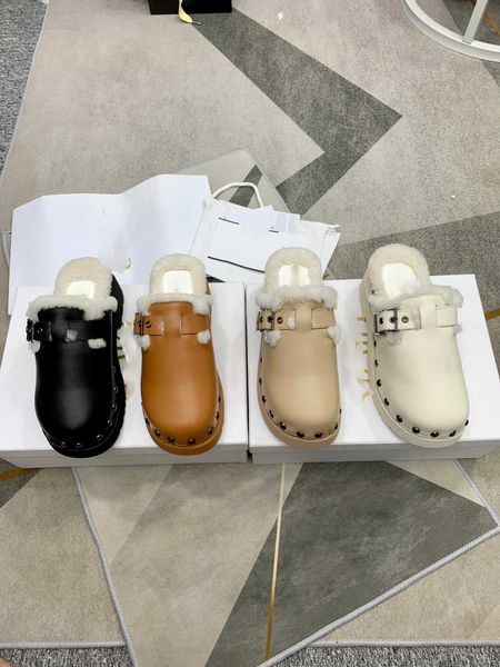 2023 new designer hairy luxury slippers womens autumn winter outdoor thick bottoms plush terry fabric wool shearling sandals flat bottom met, Black
2023 new designer hairy luxury slippers womens autumn winter outdoor thick bottoms plush terry fabric wool shearling sandals flat bottom met, Black