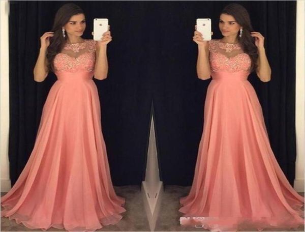 plus size coral a line bridesmaid dresses chiffon jewel lace appliques beaded floor length maid of honor dresses bridal pa801898931, White;pink
plus size coral a line bridesmaid dresses chiffon jewel lace appliques beaded floor length maid of honor dresses bridal pa801898931, White;pink