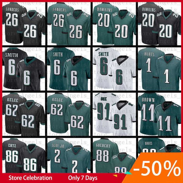 devonta smith jalen hurts football jersey a.j. brown miles sanders jason kelce darius slay jr. davis brandon graham fletcher cox gardner min, White;black
devonta smith jalen hurts football jersey a.j. brown miles sanders jason kelce darius slay jr. davis brandon graham fletcher cox gardner min, White;black