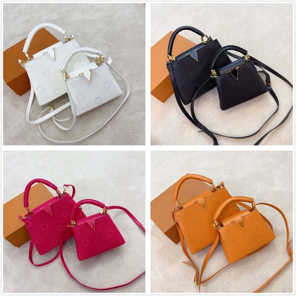10a capucines tote bag women plain handbags purse genuine leather long strap embroidered letter golden hardware crossbody shoulder bags 27/2
10a capucines tote bag women plain handbags purse genuine leather long strap embroidered letter golden hardware crossbody shoulder bags 27/2