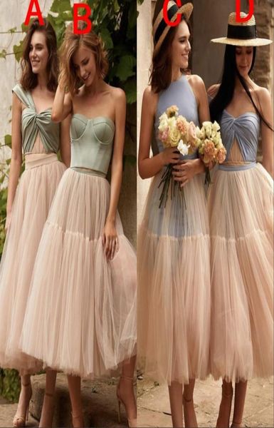 modest ice blue mint green a line bridesmaid dresses one shoulder jewel neck tulle satin maid of honor dress wedding pa1663462, White;pink
modest ice blue mint green a line bridesmaid dresses one shoulder jewel neck tulle satin maid of honor dress wedding pa1663462, White;pink
