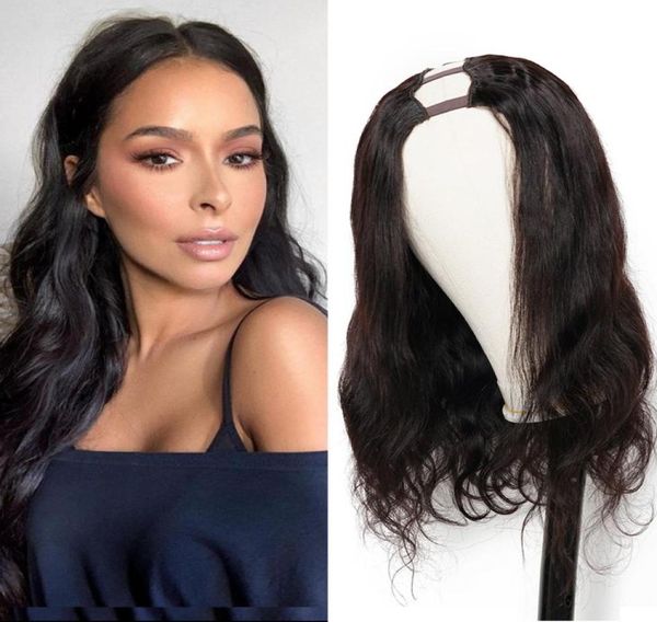 u part half wig body wave nonlace glueless wigs with clips natural color remy indian human hair 150 density7273399, Black;brown
u part half wig body wave nonlace glueless wigs with clips natural color remy indian human hair 150 density7273399, Black;brown