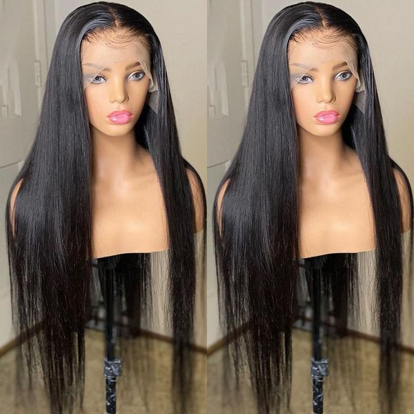 13x4 13x6 straight lace front wig for women human hair wigs hd transparent lace frontal wig brazilian 4x4 lace closure wig, Black
13x4 13x6 straight lace front wig for women human hair wigs hd transparent lace frontal wig brazilian 4x4 lace closure wig, Black