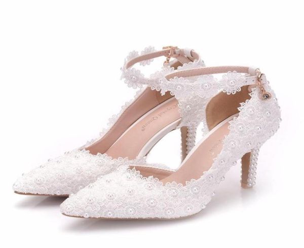 2019 new style white lace wedding shoes with tapered sandals trade high heels side empty bridal girl shoes25561907677029, Black
2019 new style white lace wedding shoes with tapered sandals trade high heels side empty bridal girl shoes25561907677029, Black