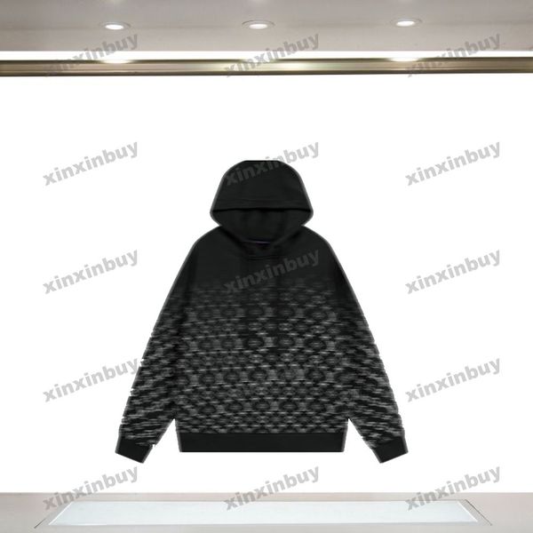 xinxinbuy men women designer sweatshirt hoodie gradient letter printing sweater gray blue black white xs-l, Black;brown
xinxinbuy men women designer sweatshirt hoodie gradient letter printing sweater gray blue black white xs-l, Black;brown