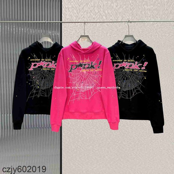 pink mens sp5der 555 spider hoodie designer hoodies men hoodie puff print hoody young thug sweatshirts pullover nevermind the spider heres t, Black
pink mens sp5der 555 spider hoodie designer hoodies men hoodie puff print hoody young thug sweatshirts pullover nevermind the spider heres t, Black