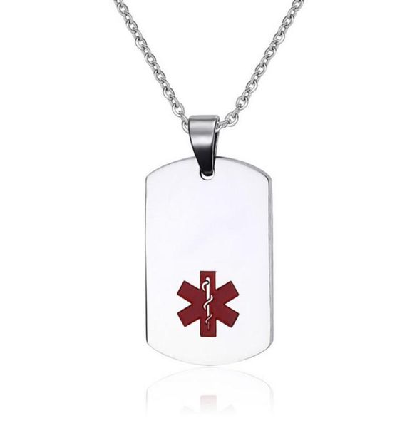 stainless steel medical id dog tag necklace with chain custom engravingdiabeticasthma2488091, Silver
stainless steel medical id dog tag necklace with chain custom engravingdiabeticasthma2488091, Silver
