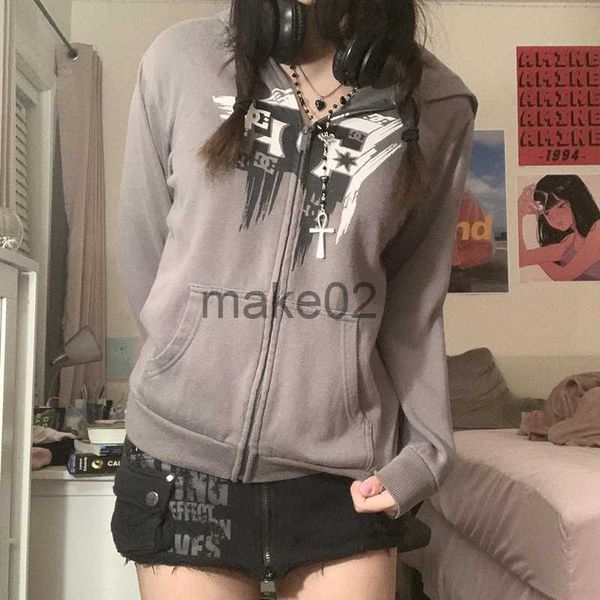 women's hoodies sweatshirts harajuku grunge vintage mall goth sweatshirts 2000s retro graphic print zip up hoodies autumn spring coat y, Black
women's hoodies sweatshirts harajuku grunge vintage mall goth sweatshirts 2000s retro graphic print zip up hoodies autumn spring coat y, Black