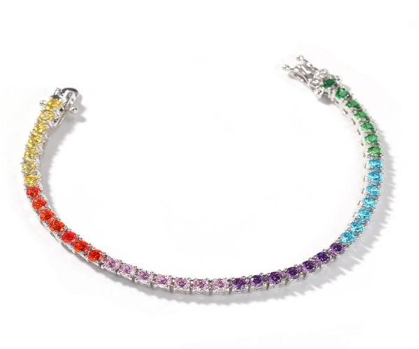 mens gold tennis bracelets rainbow colorful iced out chain silver fashion hip hop bracelet jewelry8826879, Black
mens gold tennis bracelets rainbow colorful iced out chain silver fashion hip hop bracelet jewelry8826879, Black