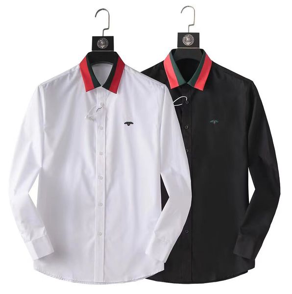 2023men's dress shirt luxury slim silk t-shirt long sleeve casual business clothing plaid brand 17 color -3xl88, White;black
2023men's dress shirt luxury slim silk t-shirt long sleeve casual business clothing plaid brand 17 color -3xl88, White;black