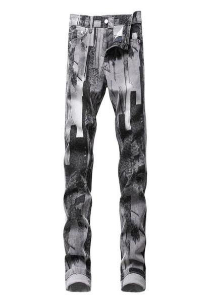 men039s jeans mens fashion casual style gray pattern printed slim traight stretch denim pants for men6635281, Blue
men039s jeans mens fashion casual style gray pattern printed slim traight stretch denim pants for men6635281, Blue