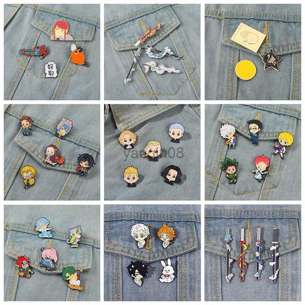 pins brooches juvenile manga enamel pin demon slayer satan jojo lapel badge cartoon brooches cute jewelry party gift for fans game player hk, Gray
pins brooches juvenile manga enamel pin demon slayer satan jojo lapel badge cartoon brooches cute jewelry party gift for fans game player hk, Gray