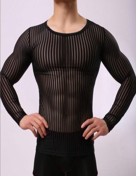 men039s body shapers men 039s transparent mesh long sleeve gay clothing gauze shirts black white man clothes strip7950244, Black;brown
men039s body shapers men 039s transparent mesh long sleeve gay clothing gauze shirts black white man clothes strip7950244, Black;brown