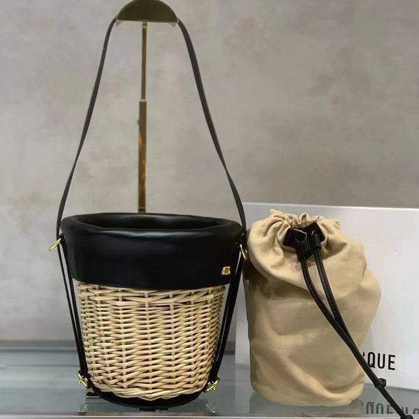 women bucket bag beach straw woven french lazy style rattan bags luxury designer crossbody handbag
women bucket bag beach straw woven french lazy style rattan bags luxury designer crossbody handbag