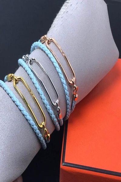 elegant bracelet bangle fashion leather rope chain simple bracelets special for man woman jewelry6280171, Black
elegant bracelet bangle fashion leather rope chain simple bracelets special for man woman jewelry6280171, Black