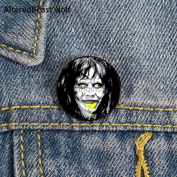 pins brooches the exorcist scary pin custom cute brooches shirt lapel teacher tote bag backpacks badge cartoon gift brooches pins for women, Gray
pins brooches the exorcist scary pin custom cute brooches shirt lapel teacher tote bag backpacks badge cartoon gift brooches pins for women, Gray