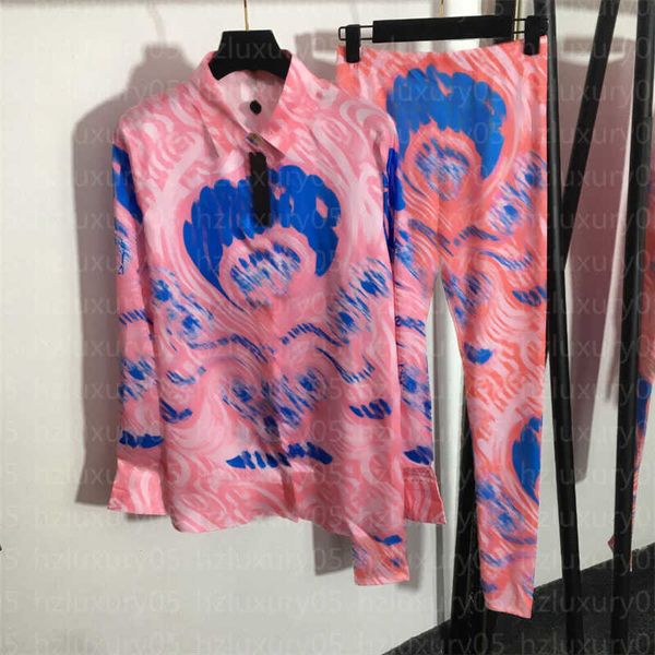women fashion shirts pants two piece designer prints set alphabet print lapel long sleeve shirt high waist slim bottom pant designers womens, White
women fashion shirts pants two piece designer prints set alphabet print lapel long sleeve shirt high waist slim bottom pant designers womens, White