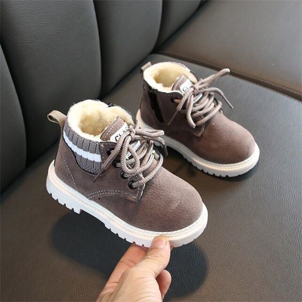 boys' boots children' martin boots and velvet cotton shoes snow boots fashionable girls' boots, Black;grey
boys' boots children' martin boots and velvet cotton shoes snow boots fashionable girls' boots, Black;grey