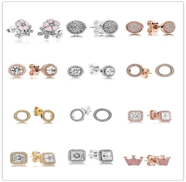 original box 925 sterling silver earrings 18k rose gold signature stud earrings for women designers earring52856905020658, Golden;silver
original box 925 sterling silver earrings 18k rose gold signature stud earrings for women designers earring52856905020658, Golden;silver