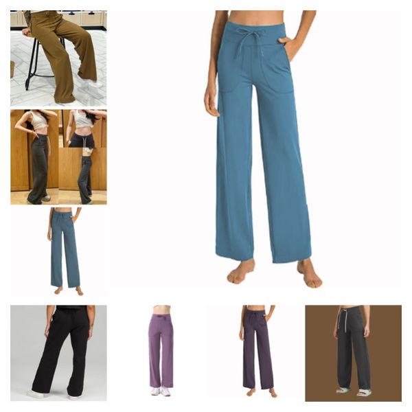 throwback still women's loose yoga high waist drawstring wide leg pants outdoor casual jogging gym sports flare pants lu-168 2023, Black;white
throwback still women's loose yoga high waist drawstring wide leg pants outdoor casual jogging gym sports flare pants lu-168 2023, Black;white