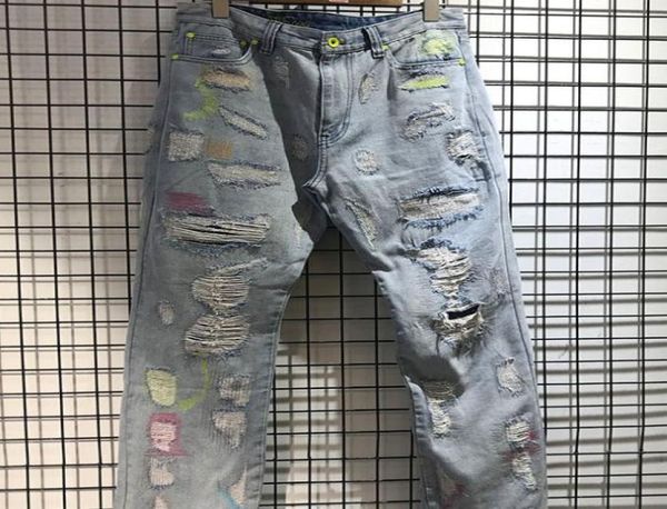 high streetwear endless damage hole jean men women metal button zipper denim pants endless letter 3d printing jean8556058, Blue
high streetwear endless damage hole jean men women metal button zipper denim pants endless letter 3d printing jean8556058, Blue