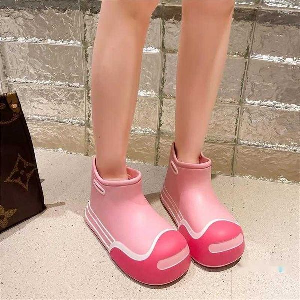 boots cartoon rain shoes candy color fashion couplethick sole four season waterproof slippers for women and men, Black
boots cartoon rain shoes candy color fashion couplethick sole four season waterproof slippers for women and men, Black
