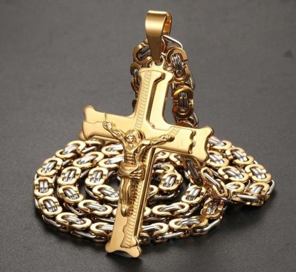 hip hop rock goldsilver color necklace men039s jesus pendant stainless steel charms male fashion punk gothic jewelry82574878660452, Silver
hip hop rock goldsilver color necklace men039s jesus pendant stainless steel charms male fashion punk gothic jewelry82574878660452, Silver