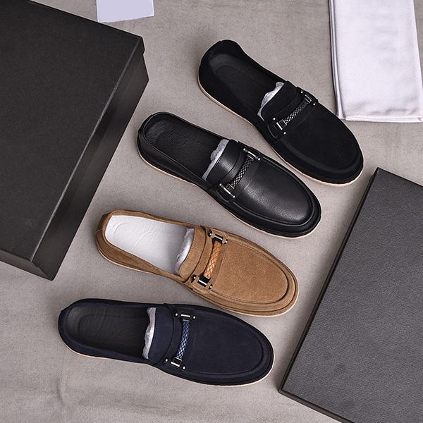 men's leather shoes spring and summer fashion business casual leather shoes men's soft face comfortable office shoes without laces, Black
men's leather shoes spring and summer fashion business casual leather shoes men's soft face comfortable office shoes without laces, Black