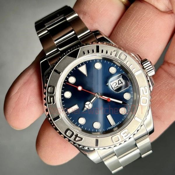yatch master st9 mens designer watch stainless steel automatic mechanical watch men quality 40mm dark rhodium dial floding clasp sapphire gl, Slivery;brown
yatch master st9 mens designer watch stainless steel automatic mechanical watch men quality 40mm dark rhodium dial floding clasp sapphire gl, Slivery;brown