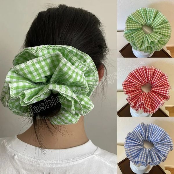 fashion hair scrunchies hairbands for women summer sweet four layer plaid ponytail holder headwear hair rope hair accessories, Slivery;white
fashion hair scrunchies hairbands for women summer sweet four layer plaid ponytail holder headwear hair rope hair accessories, Slivery;white