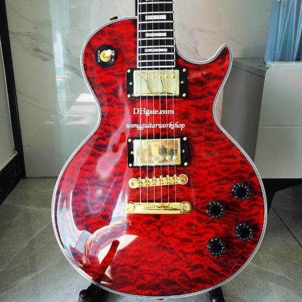 custom shop ocean red flame maple ebony fingerboard solid mahogany electric guitar with abr-1 tune-o-matic bridge and mother of pearl inlay
custom shop ocean red flame maple ebony fingerboard solid mahogany electric guitar with abr-1 tune-o-matic bridge and mother of pearl inlay