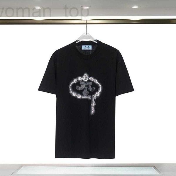 women's t-shirt designer pjia 23 early spring new fashion letter printing foam technology men's and versatile short sleeve t-shirt, White
women's t-shirt designer pjia 23 early spring new fashion letter printing foam technology men's and versatile short sleeve t-shirt, White