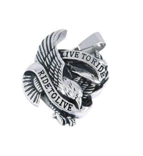 rive to life spirit eagle biker pendant stainless steel jewelry classic motor biker men pandentswp00285015384, Silver
rive to life spirit eagle biker pendant stainless steel jewelry classic motor biker men pandentswp00285015384, Silver