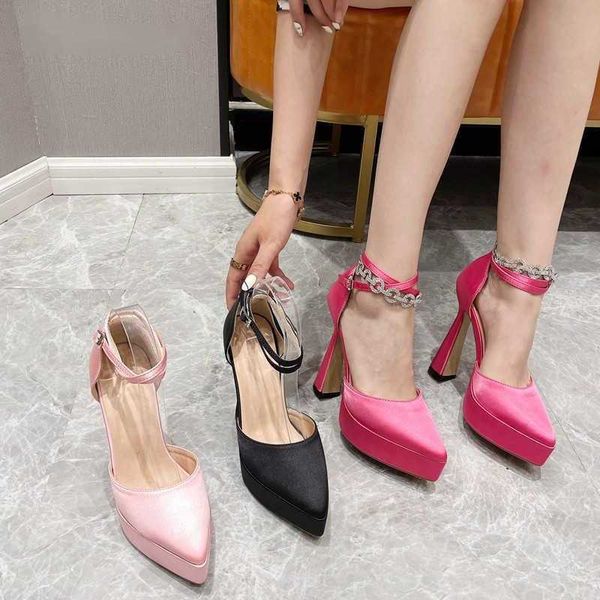 sandals fashion brand satin platform wedges women pumps ankle strap crystal chains high heels spring summer female casual chunky shoes j2308, Black
sandals fashion brand satin platform wedges women pumps ankle strap crystal chains high heels spring summer female casual chunky shoes j2308, Black