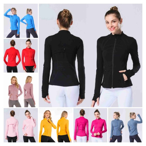 define yoga jacket full zip fashion spring and autumn tight-fit sportswear train running gym yoga solid color cardigan jacket lu-168, Black;brown
define yoga jacket full zip fashion spring and autumn tight-fit sportswear train running gym yoga solid color cardigan jacket lu-168, Black;brown