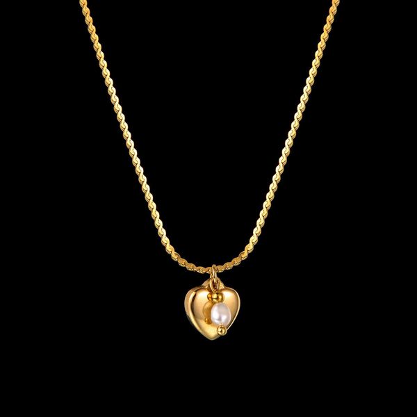 name necklace oval heart pearl letter double layer chain stianless steel engrave gold color necklace simple for woman party gift l230704, Silver
name necklace oval heart pearl letter double layer chain stianless steel engrave gold color necklace simple for woman party gift l230704, Silver