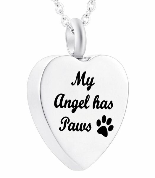 silver charms heart stainless steel pet cremation jewelry for ashes memorial pendant chains my angel has paws74377979755909
silver charms heart stainless steel pet cremation jewelry for ashes memorial pendant chains my angel has paws74377979755909