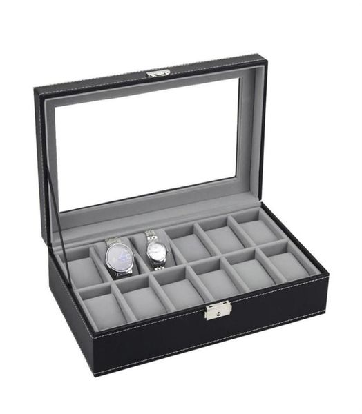 6 10 12 slots watch box case rings chain necklace holder storage organizer jewelry display watch pu leather casket saat trendcy cx2471952, Black;blue
6 10 12 slots watch box case rings chain necklace holder storage organizer jewelry display watch pu leather casket saat trendcy cx2471952, Black;blue