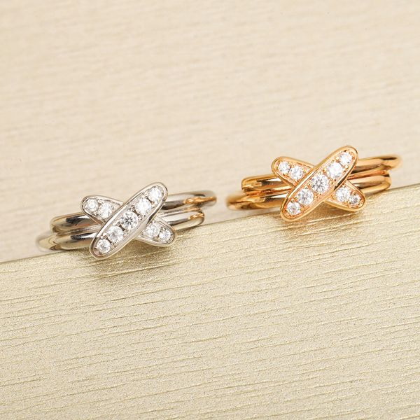 luxury ring for women cross rings designer jewelry trendy rose gold diamond rings wedding rings engagement letter rings holiday gift jewelry, Silver
luxury ring for women cross rings designer jewelry trendy rose gold diamond rings wedding rings engagement letter rings holiday gift jewelry, Silver