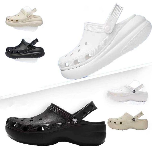 designer sandals cros mens womens fashion summer unisex-classic clogs new puff women's shoes karochi cave nana same style increased thi, Black
designer sandals cros mens womens fashion summer unisex-classic clogs new puff women's shoes karochi cave nana same style increased thi, Black