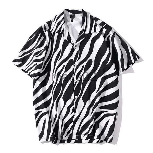 men's casual shirts streetwear men hip hop black white zebra short sleeve shirts summer beach full print shirts women harajuku fashion, White;black
men's casual shirts streetwear men hip hop black white zebra short sleeve shirts summer beach full print shirts women harajuku fashion, White;black